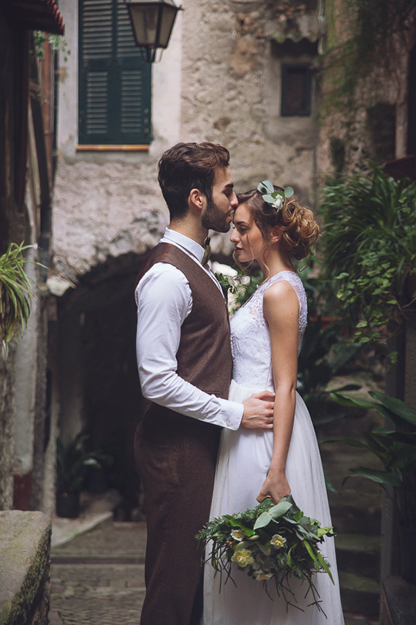 Botanical wedding inspiration shoot in Italy