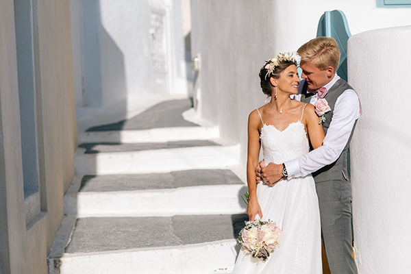Gorgeous wedding in Santorini | Chloe & Daniel