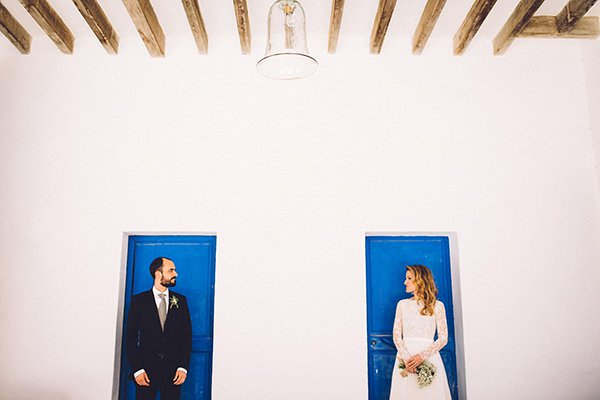 Intimate wedding inspired with a Mediterranean flair | Aina & Pere