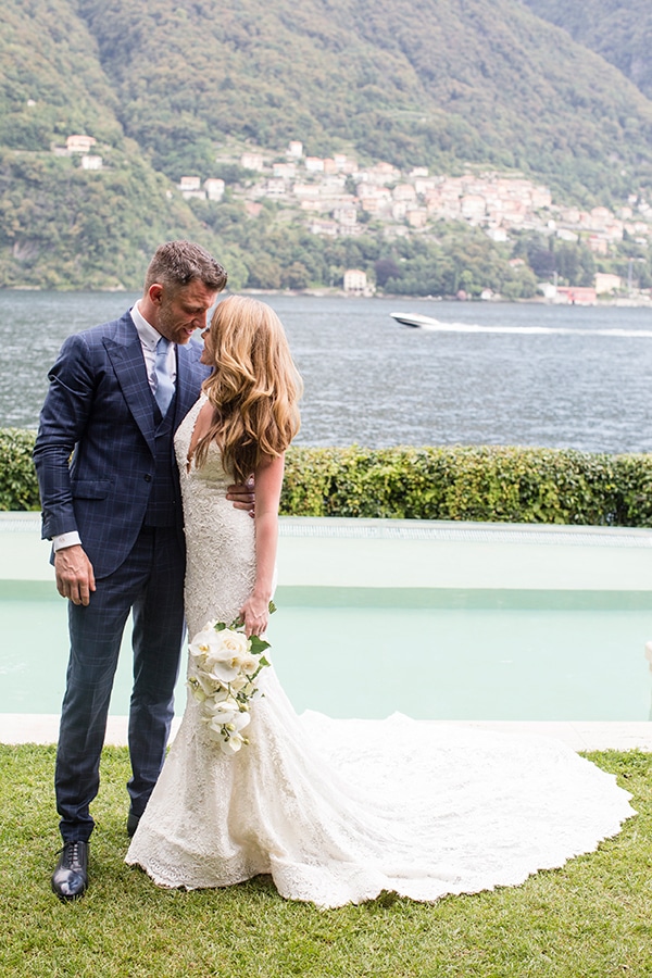 Elegant wedding with white details | Emma & Glen