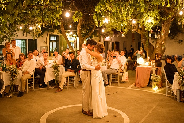 Romantic wedding in beautiful Folegandros | Noell & Ryan