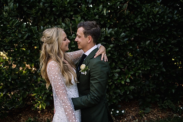 Whimsical green and white wedding in Sydney | Kim & Mitchell