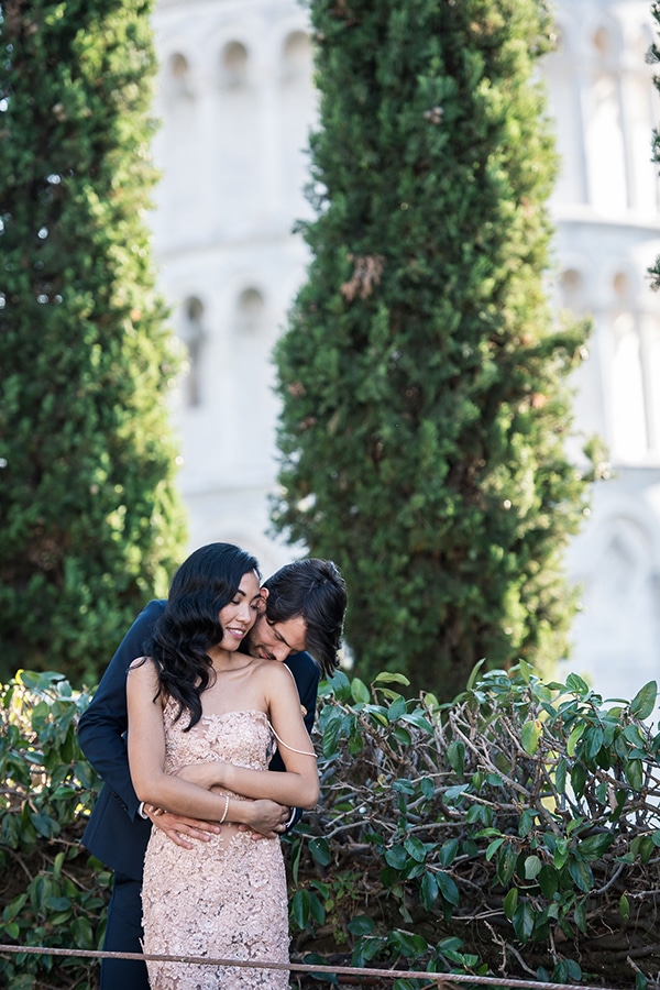 Romantic styled shoot with elegant details in Pisa