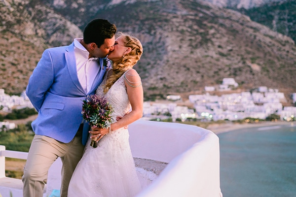 Gorgeous rustic beach wedding in Sifnos | Michelle & Fotis