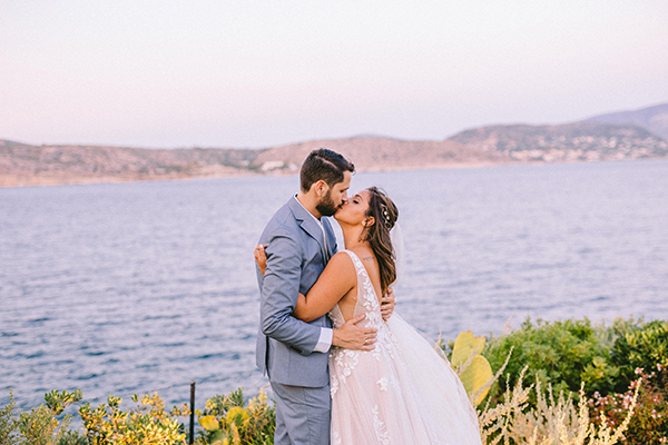 Romantic chic summer wedding in the Athens Riviera│ Amanda & Jack