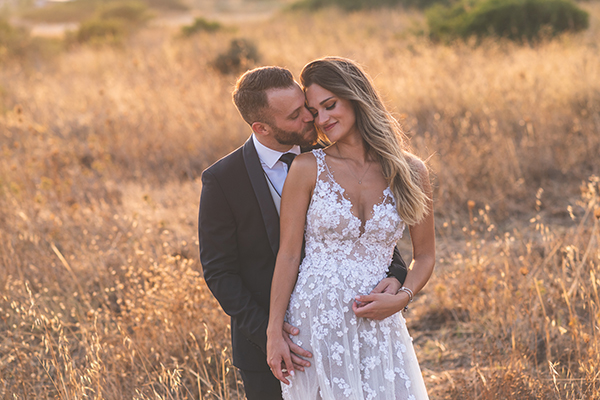 Classically romantic wedding in Athens with beautiful florals │ Eva & Stelios