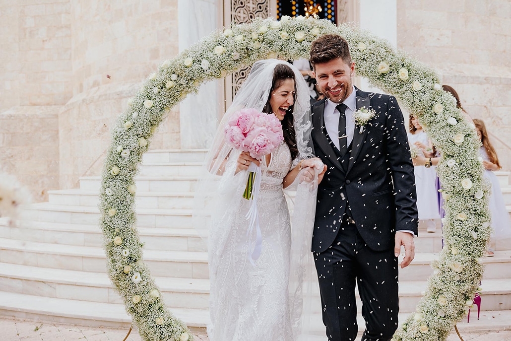 Lovely summer wedding at the Riviera Coast | Elisavet & Christos