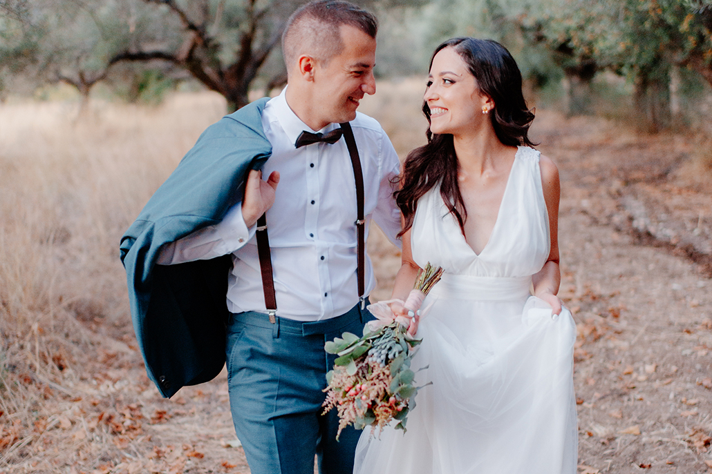 Enchanting summer wedding with romantic florals | Penny & Vasilis