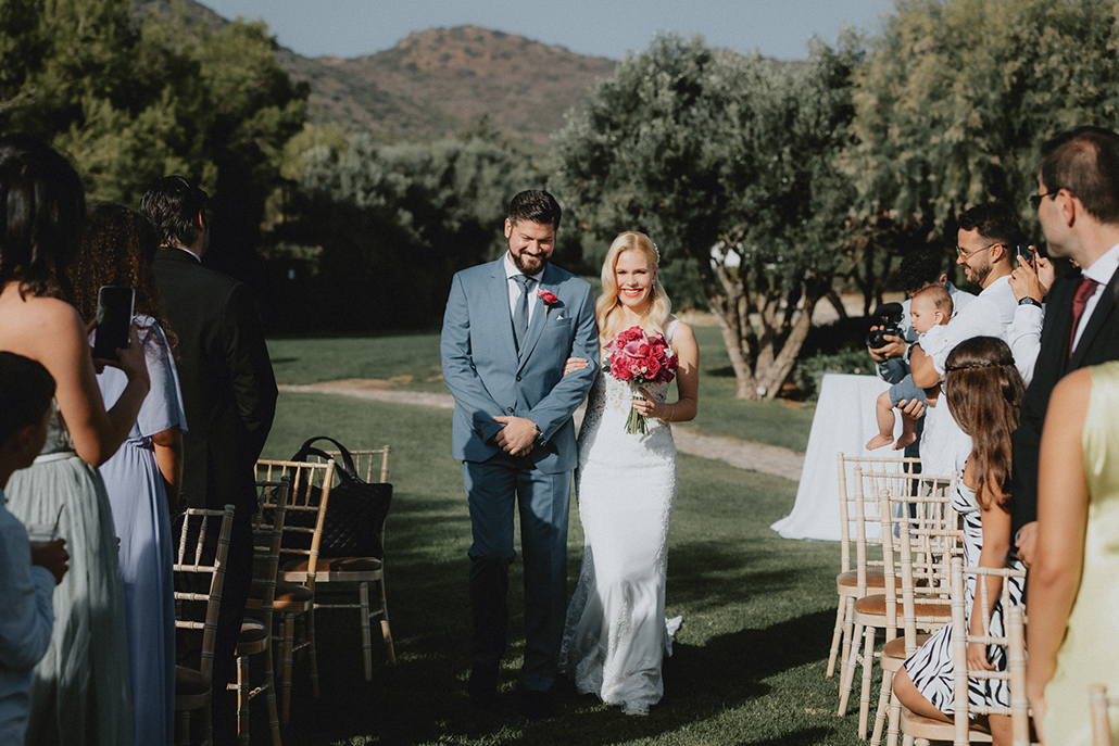Destination summer wedding at Grecotel Cape Sounio  | Maria & Liviu