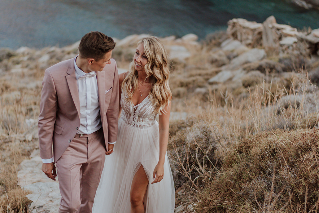 Intimate wedding on the greek island of  Kea  | Jessica & Philip