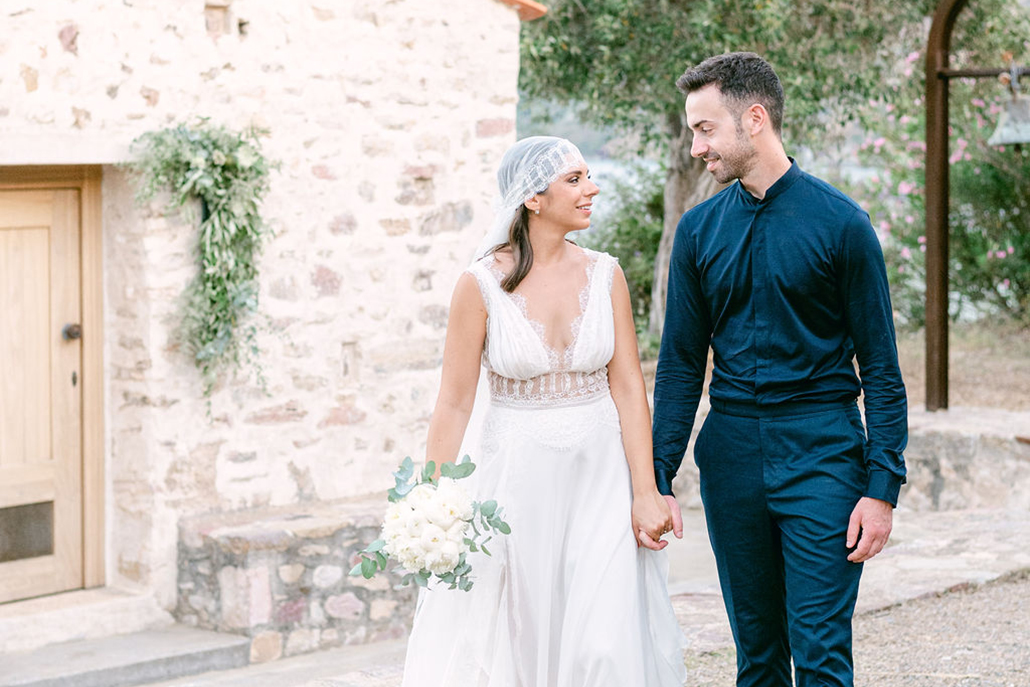 Rustic wedding in Mani with lovely details  | Sara & Giannis