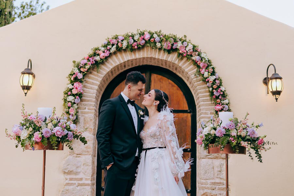 Romantic meets classic elegance in this spring wedding in Athens  | Vasiliki & Chrysostomos