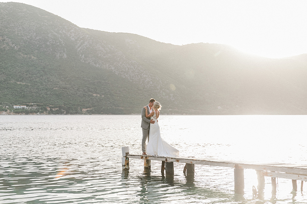 Romantic wedding in Meganisi on a breathtaking location  | Jenna & Andrew