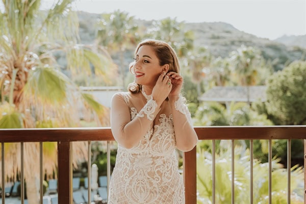 Spring Wedding Columbia Resort Pastel Shades