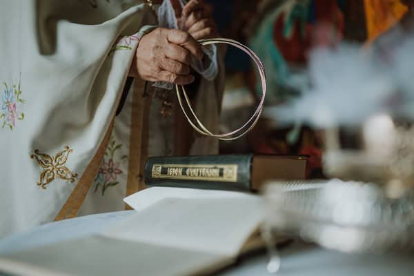 Spring Wedding Columbia Resort Pastel Shades