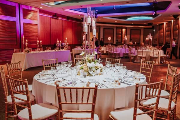 Spring Wedding Columbia Resort Pastel Shades