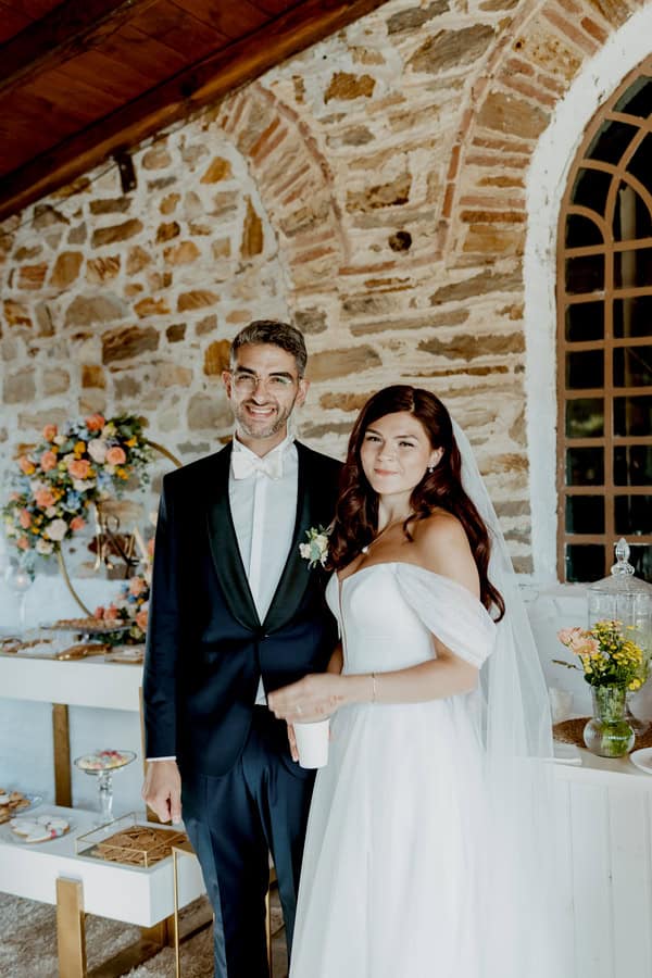 Colorful Summer Destination Wedding Greece