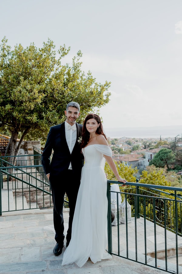 Colorful Summer Destination Wedding Greece