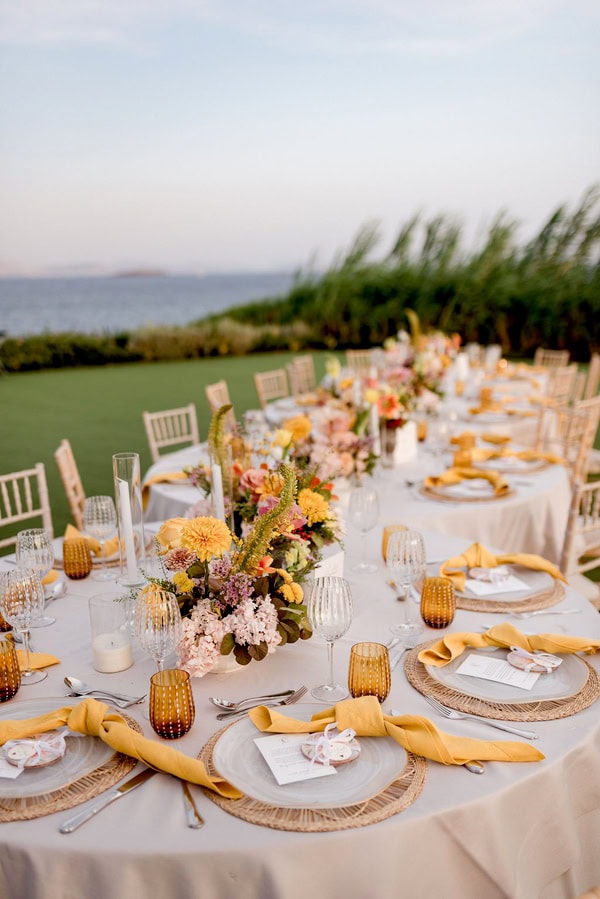 Garden Inspired Wedding Athens Riviera With Radiant Colors