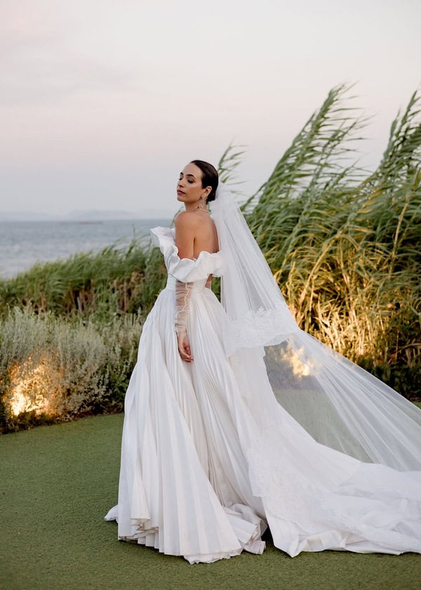 Garden Inspired Wedding Athens Riviera With Radiant Colors