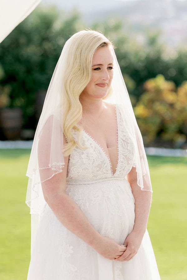 Romantic Seaside Wedding Chania Elegant White Florals