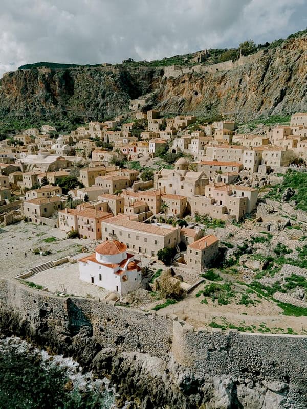 Spring Wedding In Monemvasia Filled With Vibrant Colors