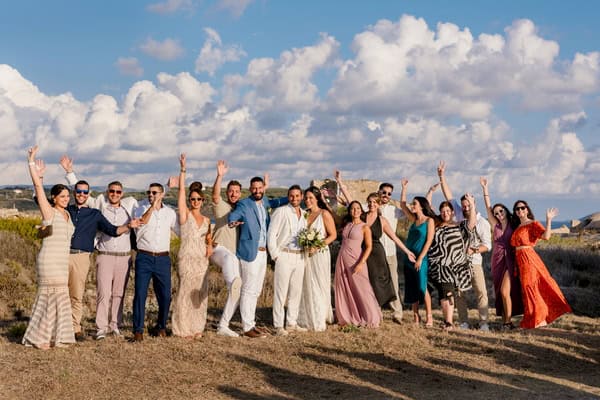 Autumn Wedding Methoni Castle Ivory Roses