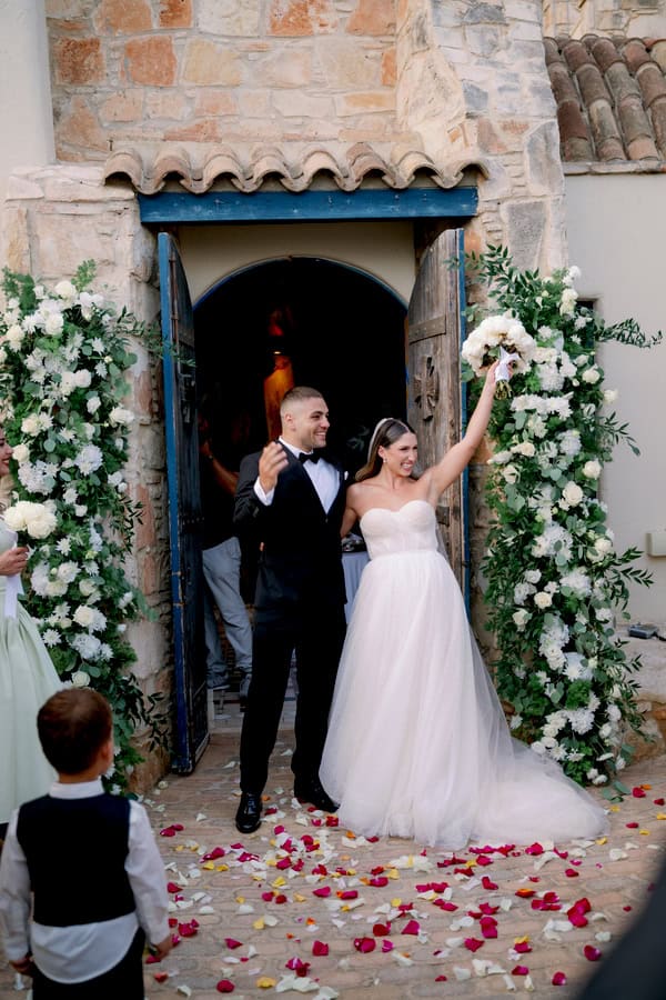Summer Wedding At Columbia Beach Resort Overlooking Pissouri Bay
