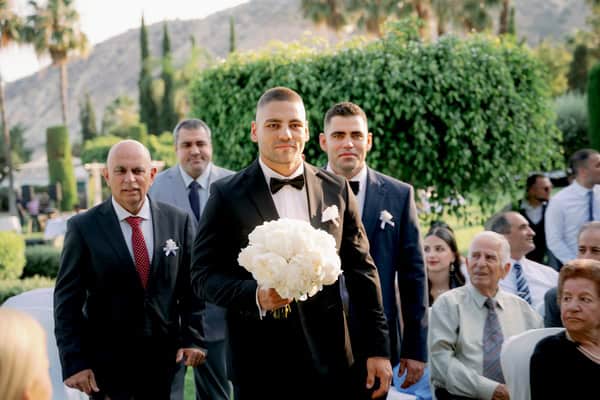Summer Wedding At Columbia Beach Resort Overlooking Pissouri Bay