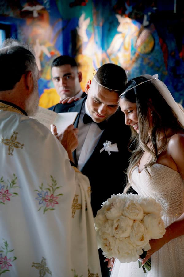 Summer Wedding At Columbia Beach Resort Overlooking Pissouri Bay