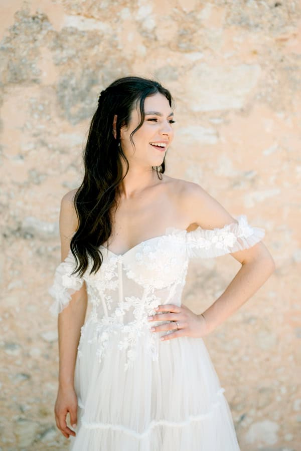 Summer Wedding Chania Chamomile Rustic Details