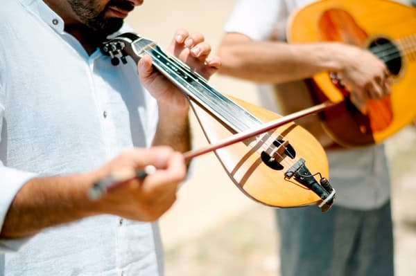Summer Wedding Chania Chamomile Rustic Details