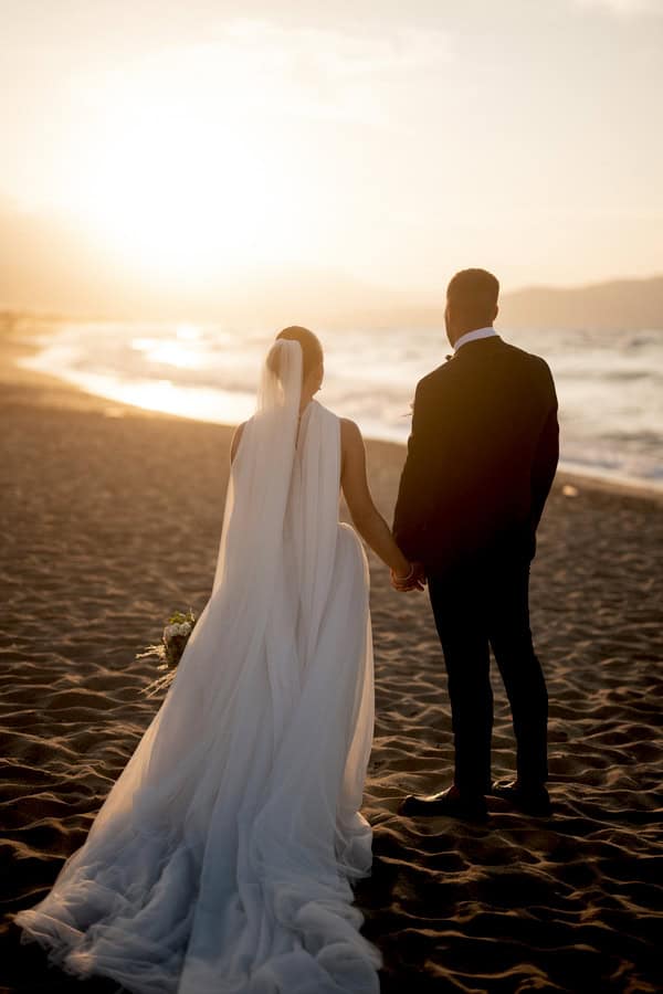Beach Wedding Earthy Tones Cozy Boho