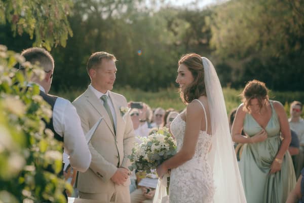 Beautiful Outdoor Celebration Sage White