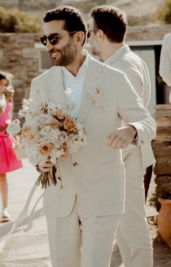 Boho Destination Wedding Paros Summer Magic