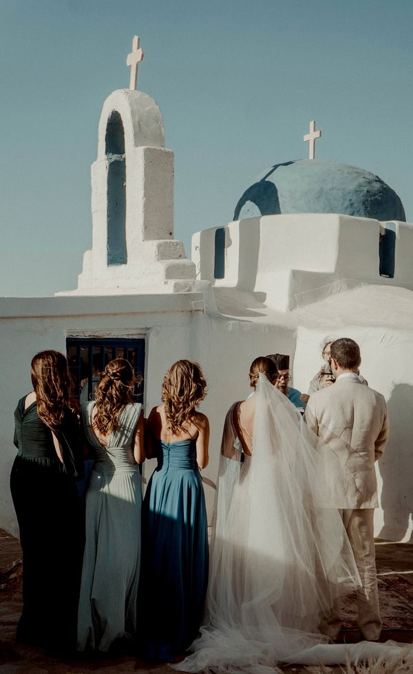Boho Destination Wedding Paros Summer Magic