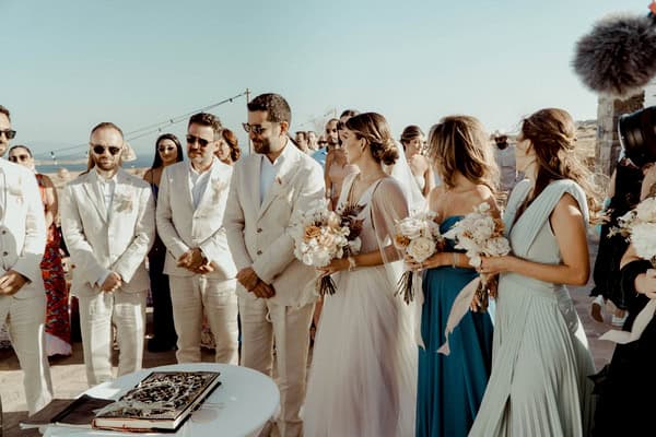 Boho Destination Wedding Paros Summer Magic
