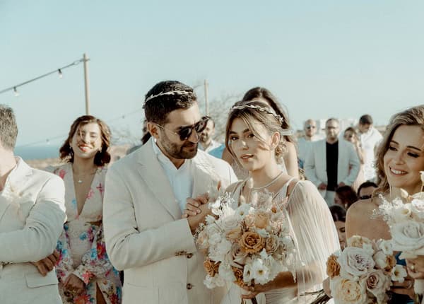 Boho Destination Wedding Paros Summer Magic