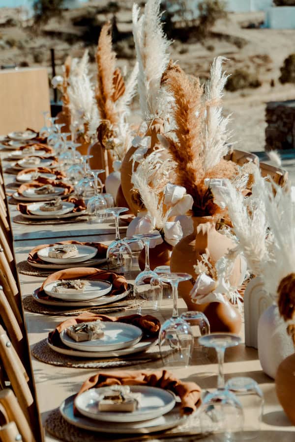 Boho Destination Wedding Paros Summer Magic