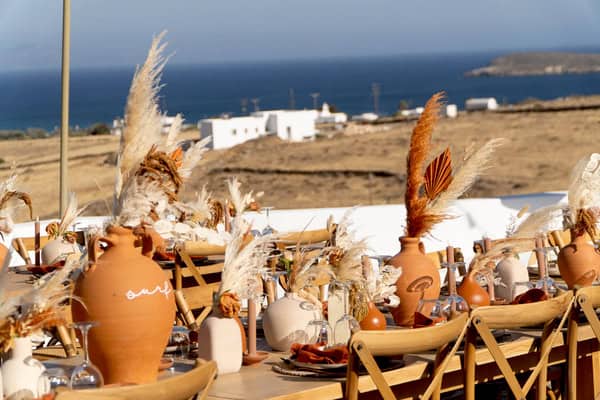 Boho Destination Wedding Paros Summer Magic