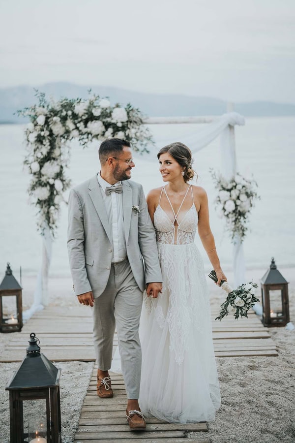 Mediterranean Inspired Wedding By The Sea