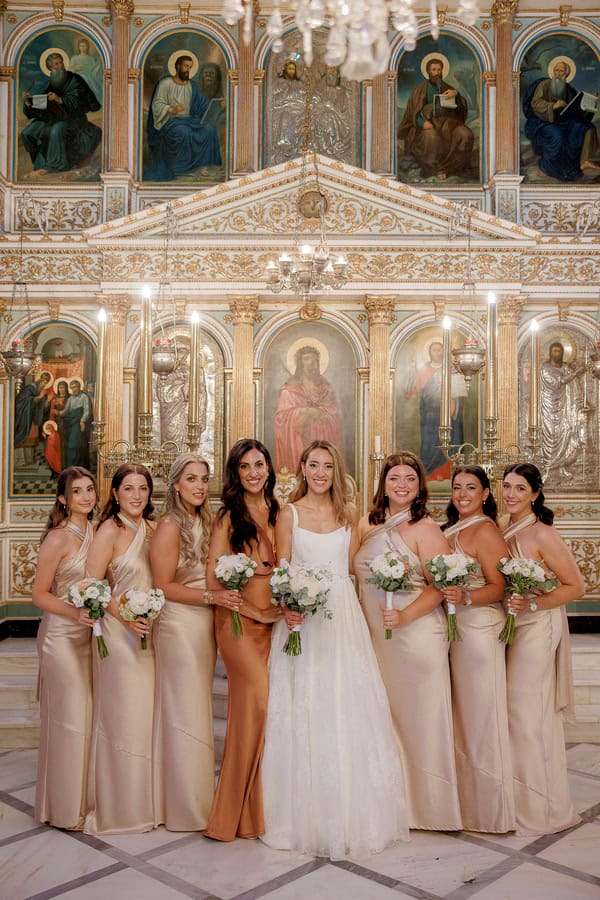 Romantic Destination Wedding Kefalonia Breathtaking Florals