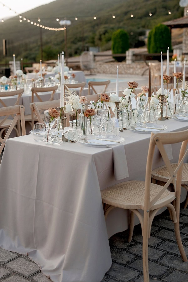 Romantic Destination Wedding Kefalonia Breathtaking Florals