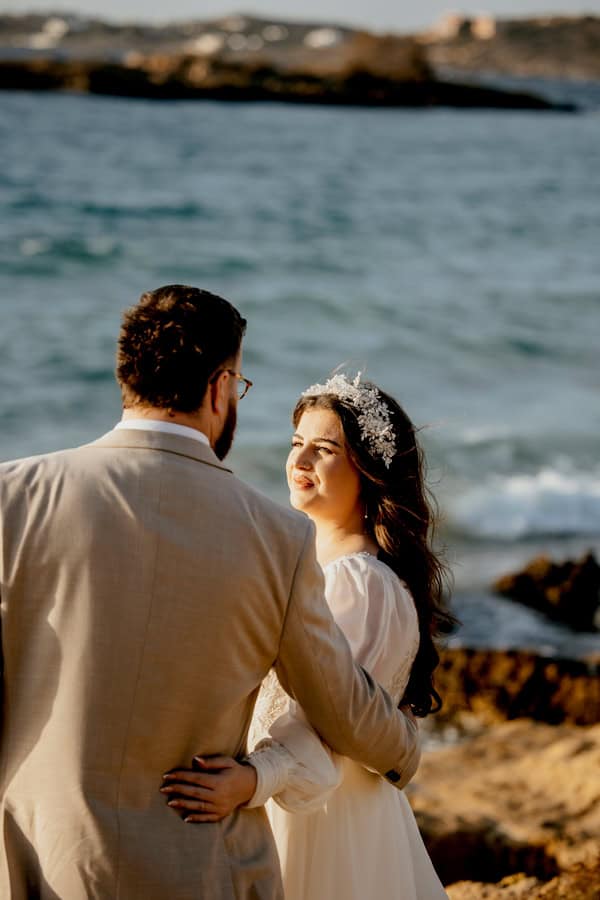 Serene Coastal Wedding With Rustic Mediterranean Details