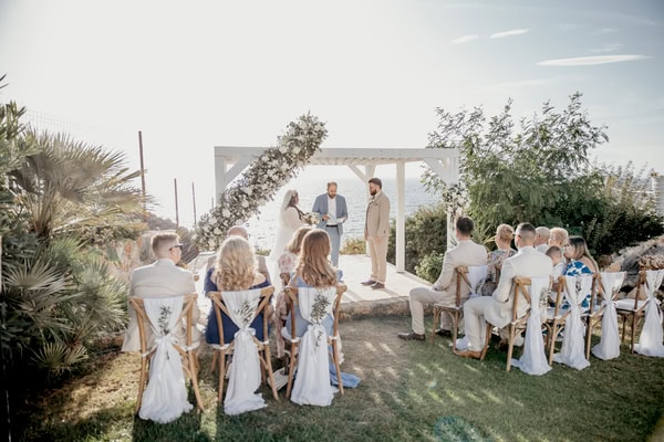Serene Coastal Wedding With Rustic Mediterranean Details