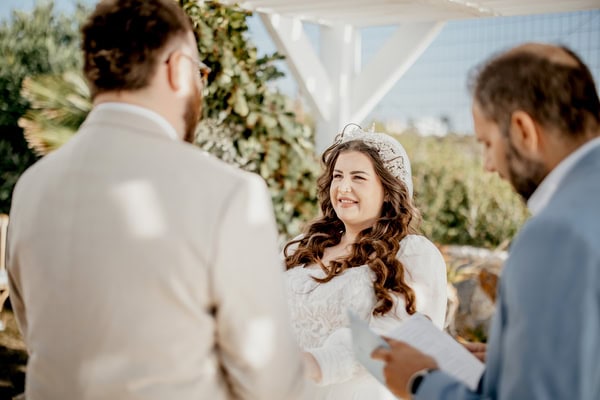 Serene Coastal Wedding With Rustic Mediterranean Details