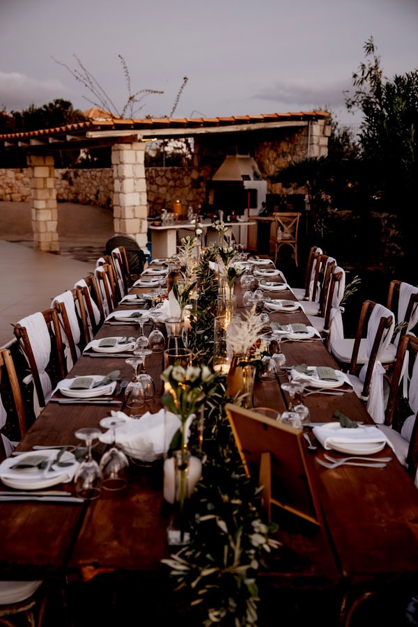 Serene Coastal Wedding With Rustic Mediterranean Details