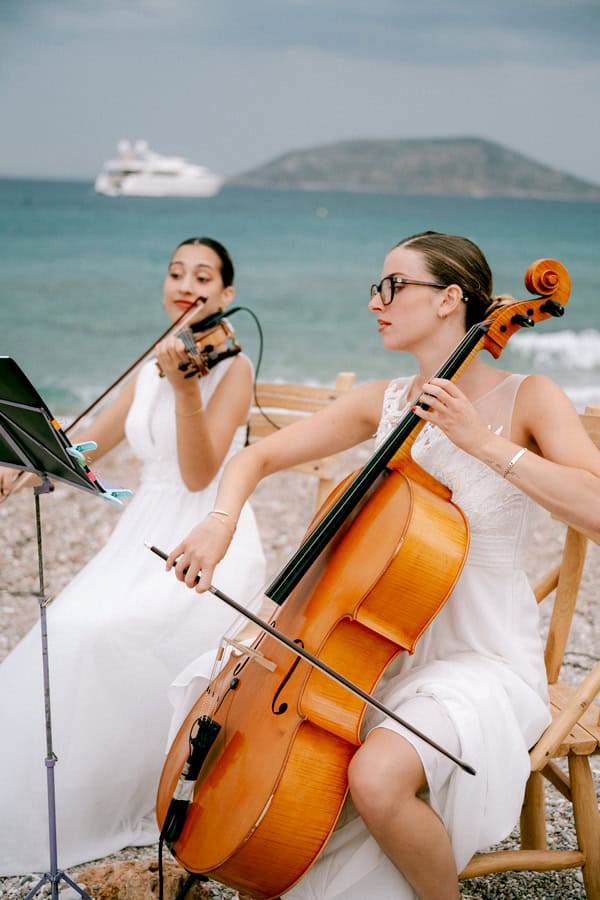 Summer Shoreline Wedding Bohemian Meets Romantic Touch