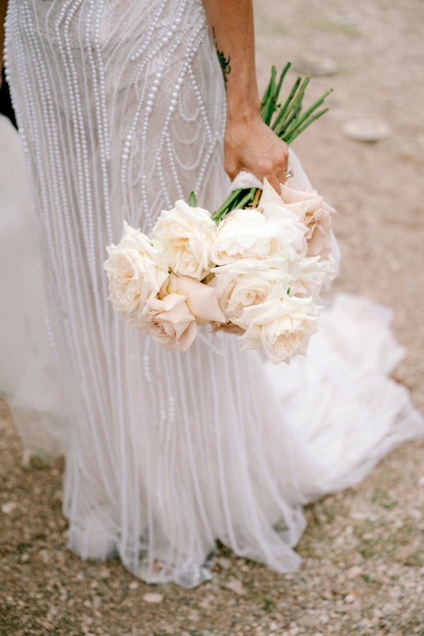 Summer Shoreline Wedding Bohemian Meets Romantic Touch