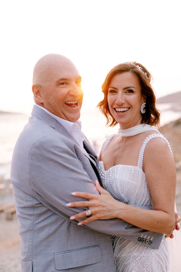 Summer Shoreline Wedding Bohemian Meets Romantic Touch